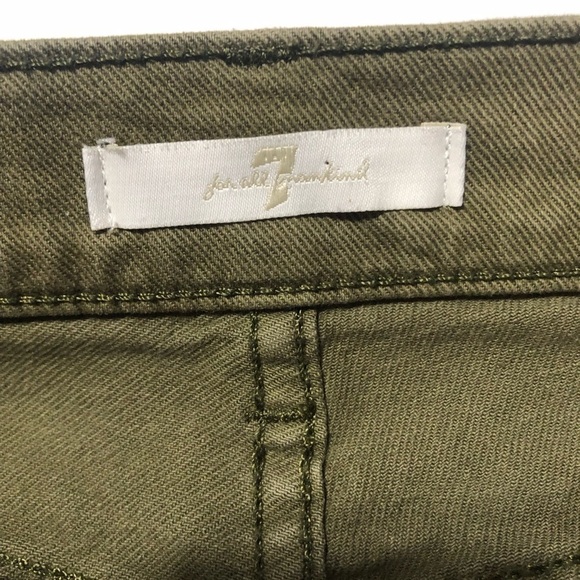 7 FOR ALL MANKIND Distressed Denim Shorts - Picture 5 of 7